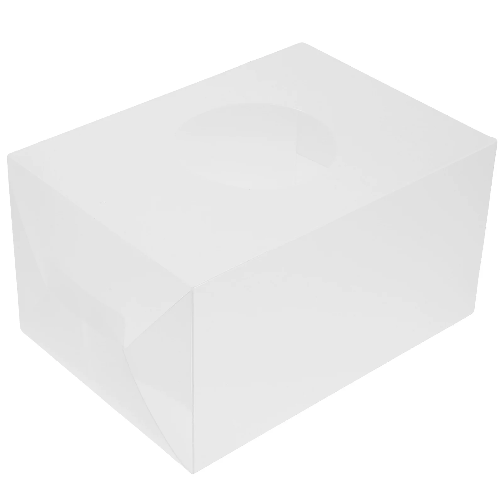 Charity Storage Container Lottery Box Bin Multipurpose Raffle Accessory White Pp Donation Supply