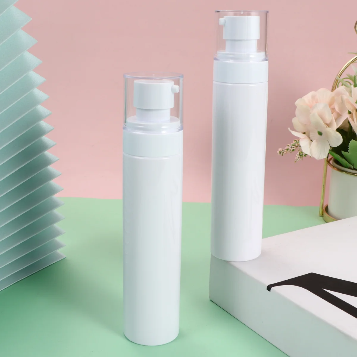 

5 PCS Emulsion Dispensing Bottle Containers Press Pump Portable Lotion Sub
