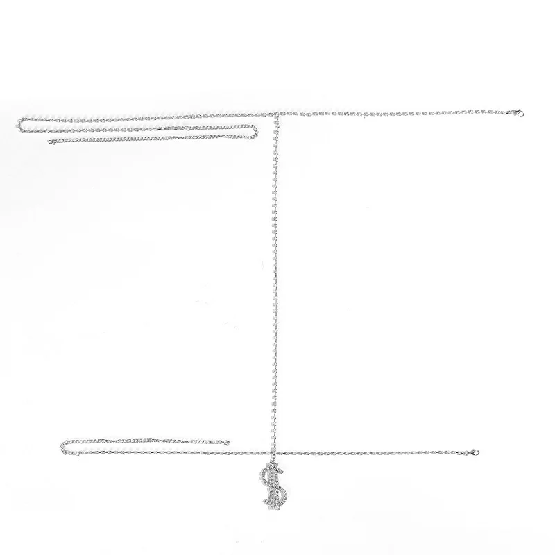 Cross-Border Bestseller: Simple Unique Body European And American Style, Rhinestone Nightclub Sexy Leg Chain, Shiny
