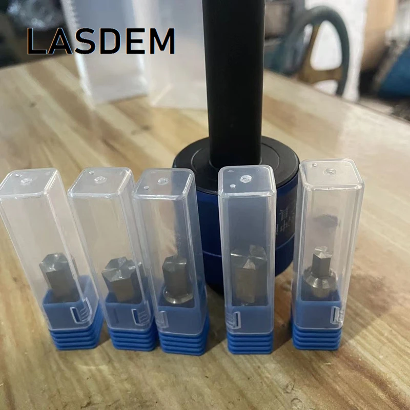 1/2 pollici 12,7 mm sistema britannico esagonale rotante broccia punzonatrice in acciaio ad alta velocità porta taglierina ruotato HSS