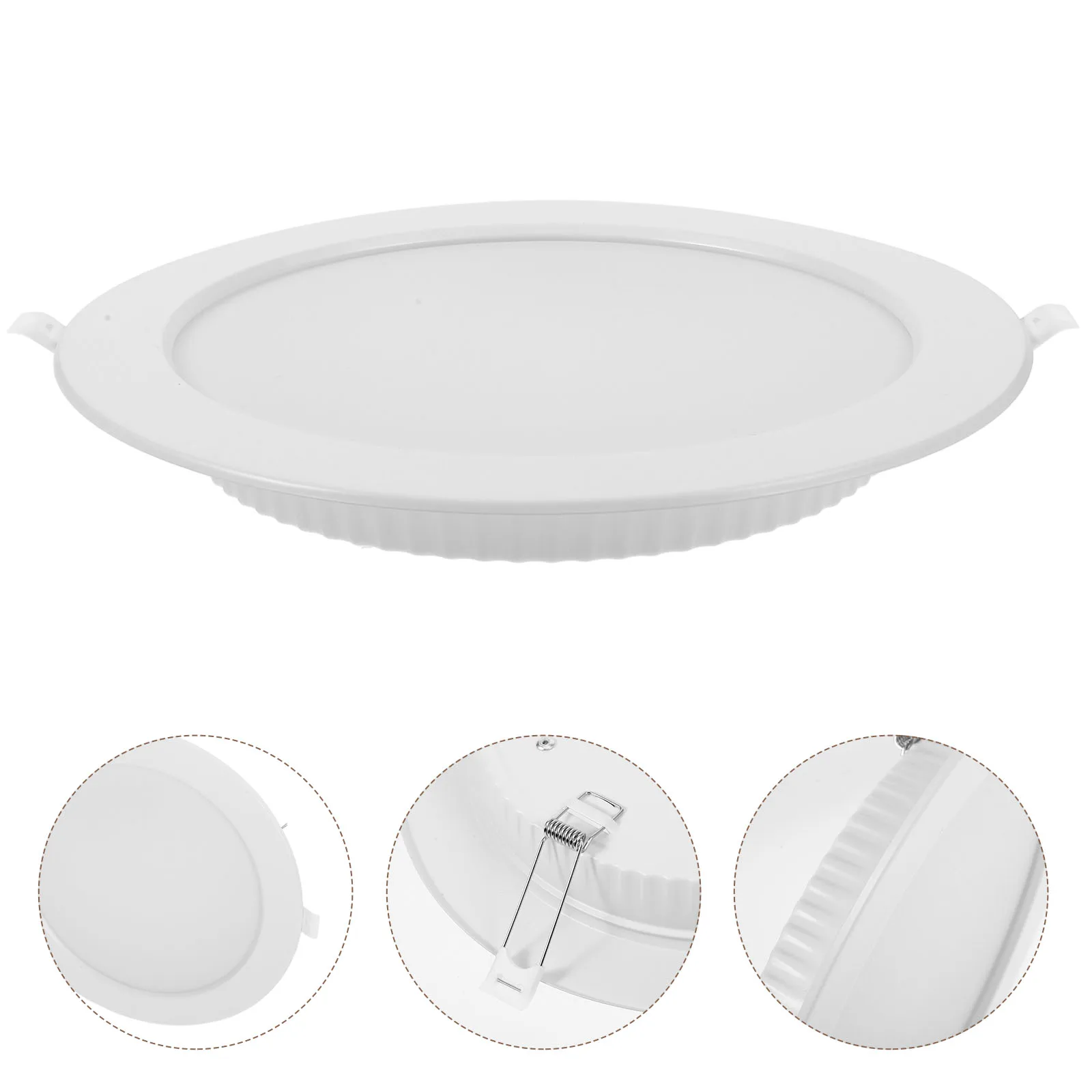 

Ultra-Thin Metal Recessed Downlight Surface Mounted Ceiling Light For Living Room Durable Spotlight Replacement Round Household
