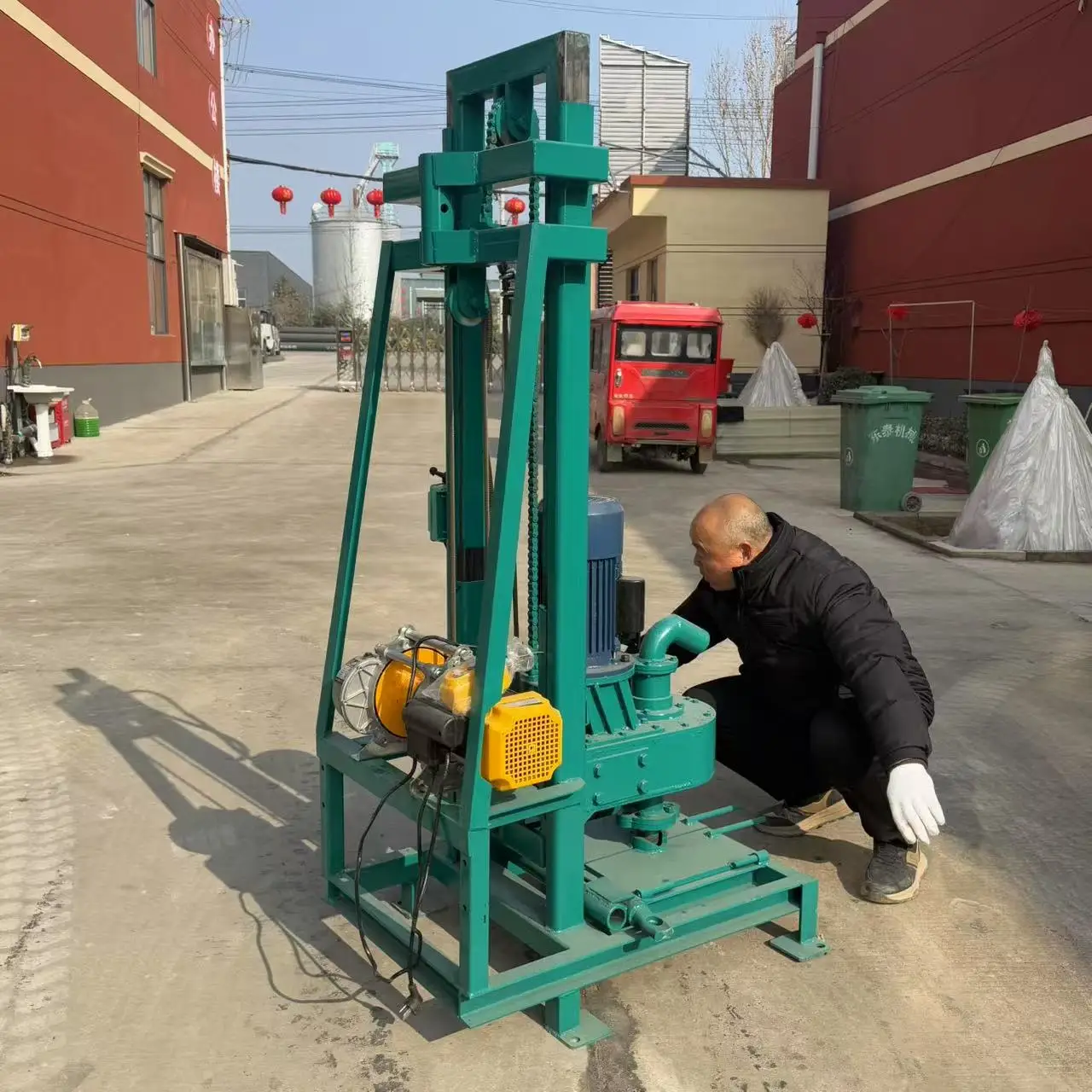 

Hot Sale High Quality Water Well Drilling Rig 100m Drilling Depth Electric Water Well Drilling Rig Machine for Sale