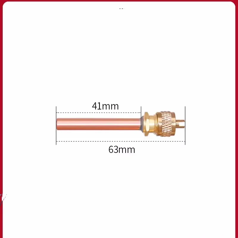 

for Refrigeration system maintenance port thickened needle valve, one-way valve, snow seed nozzle, liquid valve, and gas nozzle