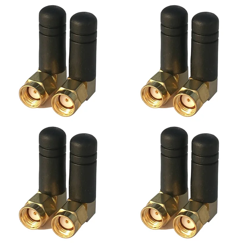 FULL-8 шт. 3Dbi 2,4 ГГц WIFI антенна SMA штекерный маршрутизатор Bluetooth антенны беспроводной модуль 2,4G антенна внешняя антенна