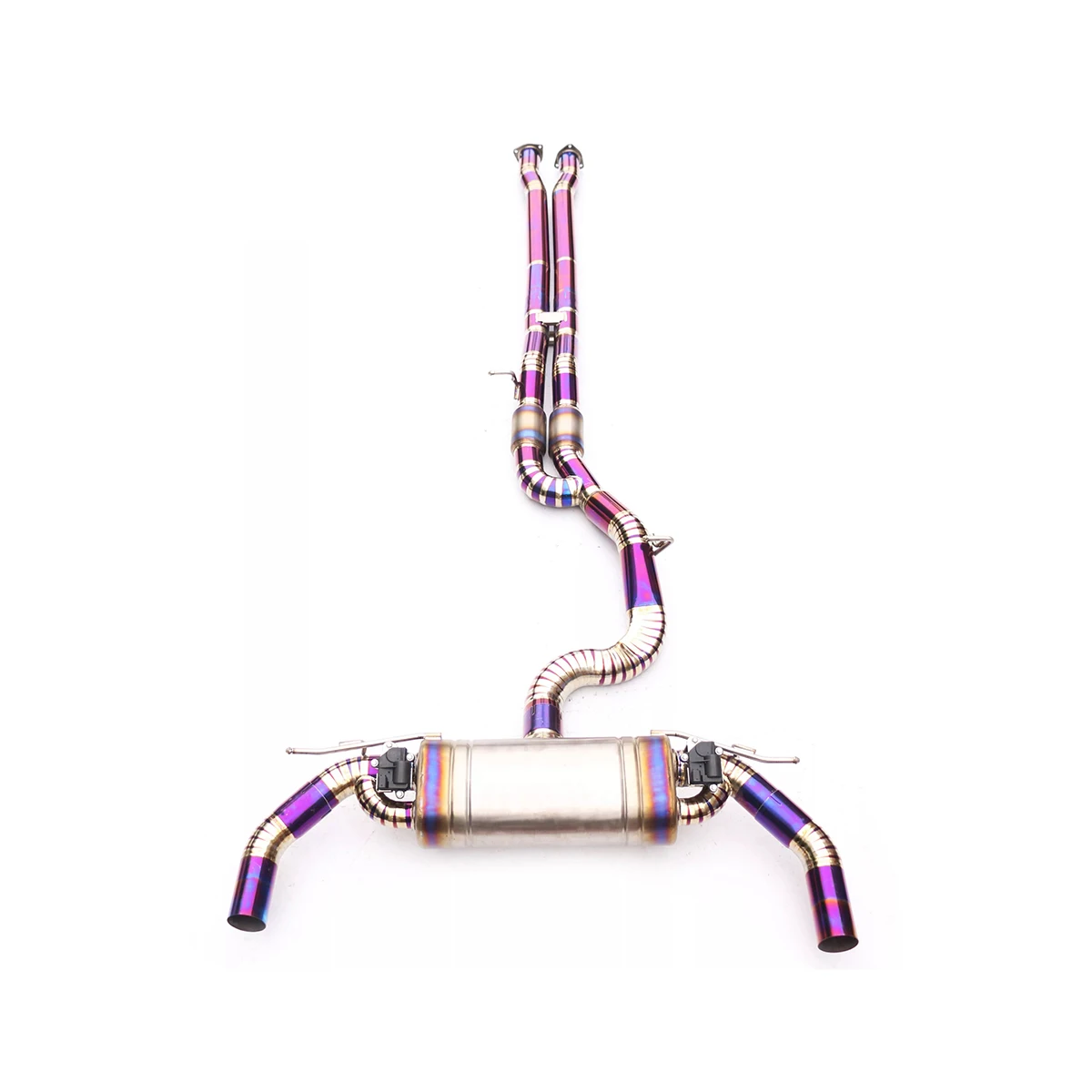 For 2017-2021 TTRS 2.5T Titanium Alloy Valve Exhaust System Muffler Ecnal Product