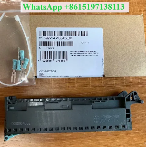 6ES7592-1AM00-0XB0 for 1500PLC connector, front connector 592-1AM00