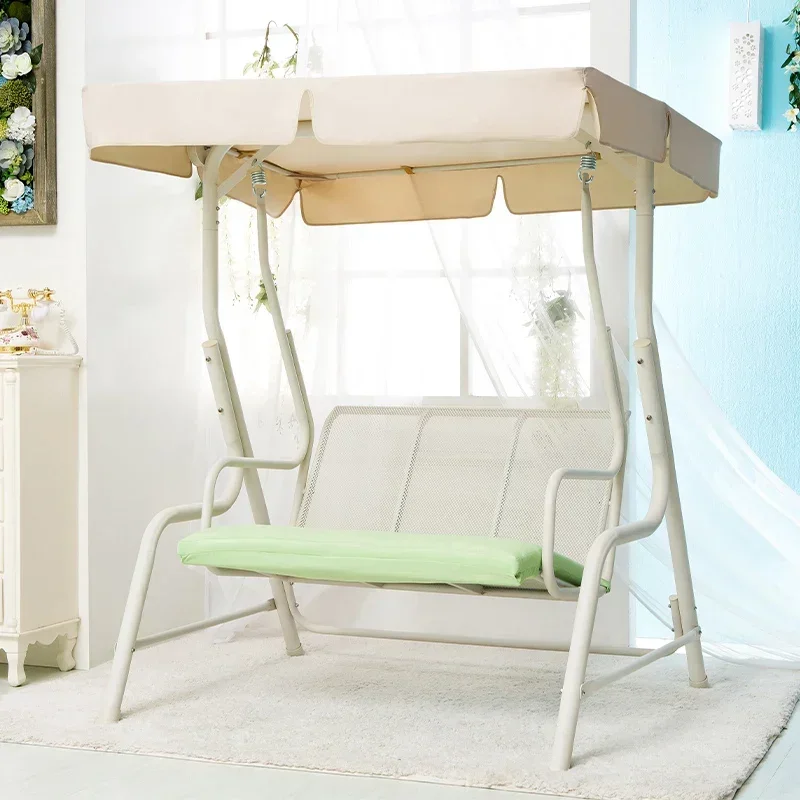 

Swing Outdoor Courtyard Garden Rainproof and Sunscreen Balcony Swing Hanging Chair Hanging Rocking Basket Swing Garden Chair