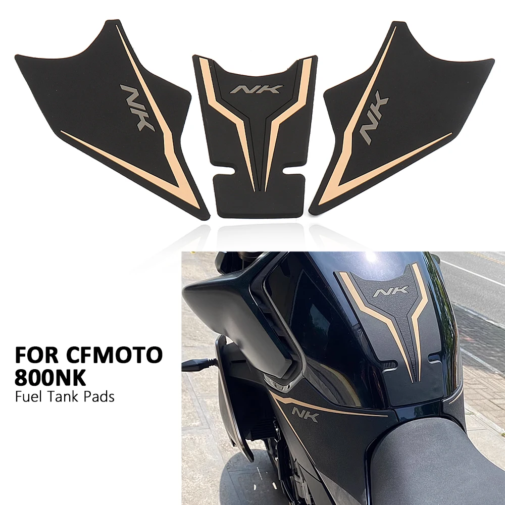 

New With Logo Tank Traction Pad Anti Slip Sticker Motorcycle Decal Gas Knee Grip Protector For CFMOTO 800 NK 800NK 800nk