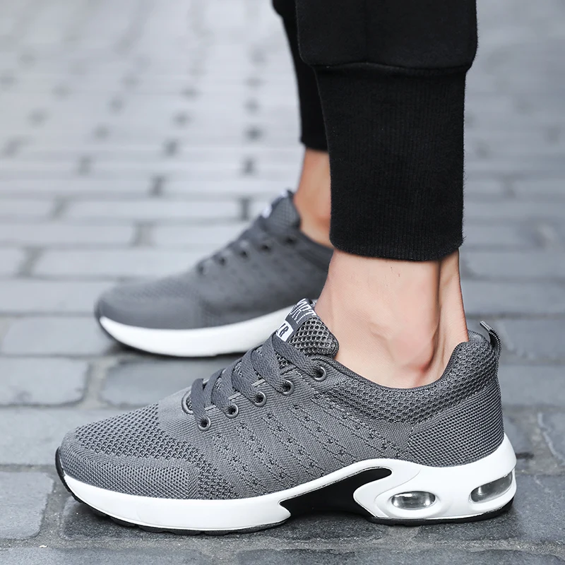 

Shoes for Men Platform Casual Sneakers Best Mesh Breathable Running Shoes Lace Up Quick Drying Thick Soled Dunk Zapatos De Mujer