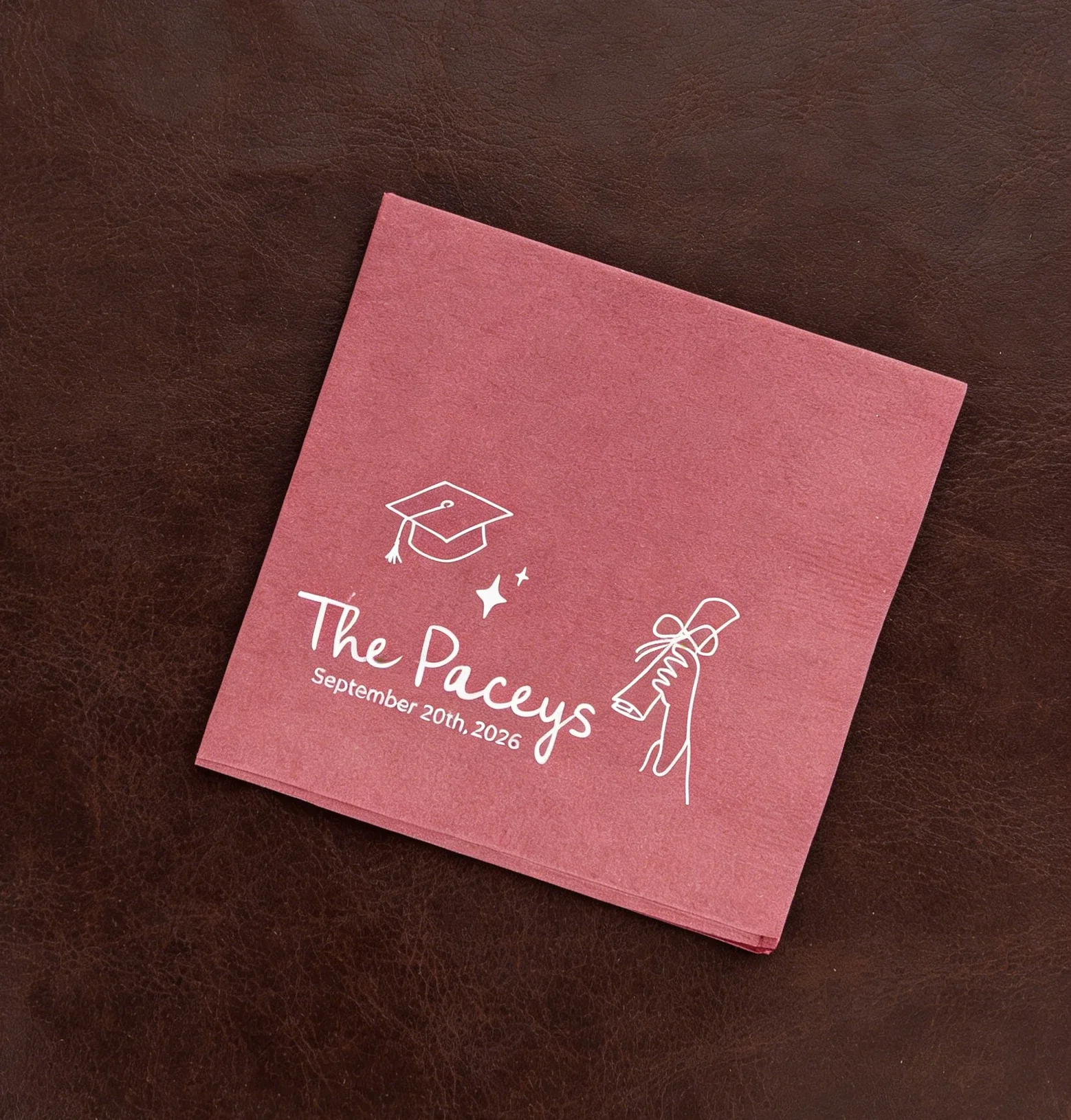 

50 шт. персонализированных коктейльных салфеток с монограммой и узором в виде ветвей для свадьбы, помолвки, девичника и вечеринок