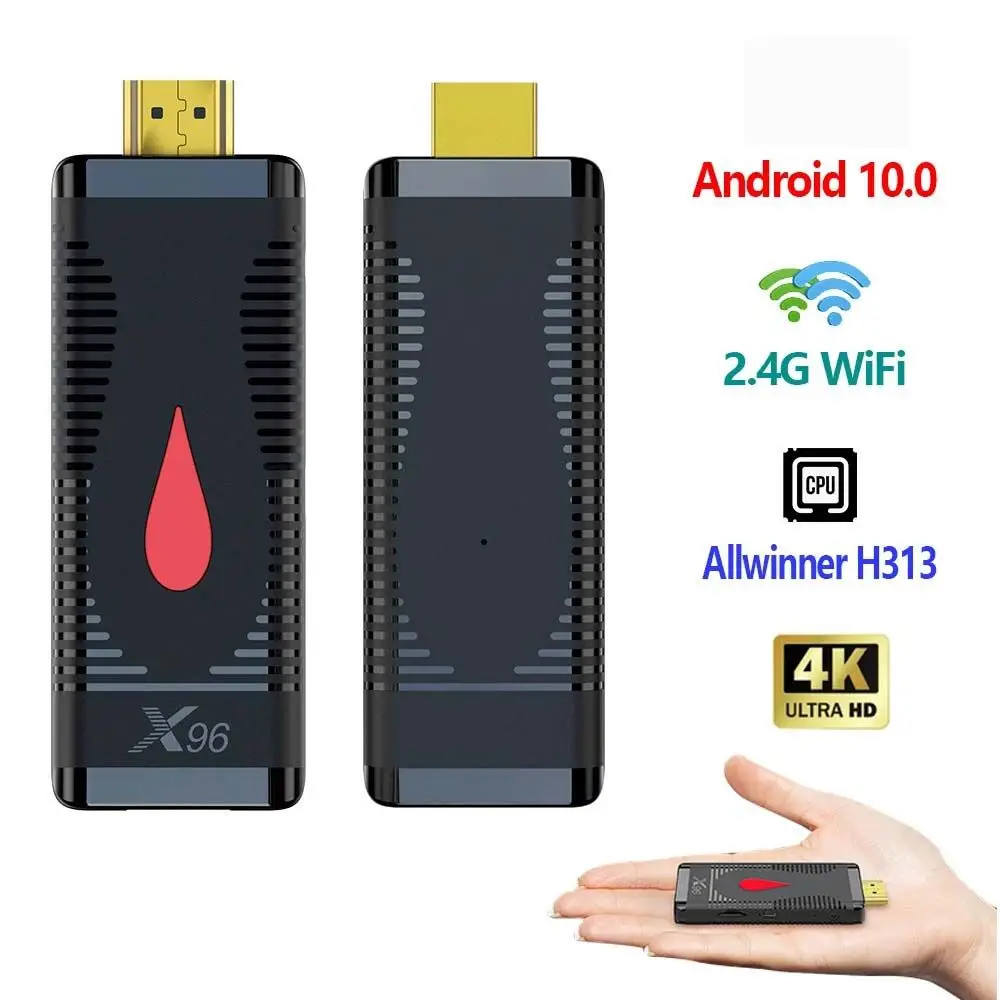 

Allwinner H313 2.4G Wifi TV Box Video Equipments Multimedia Player Smart TV Box WiFi Media Player Set Top Box X96 S400 Tv Stick