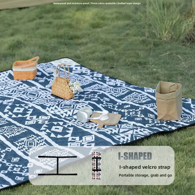 

Коврик для пикника, ультразвуковой весенний коврик для пикника, уличная палатка для кемпинга, напольная ткань, влагостойкий коврик для пикника