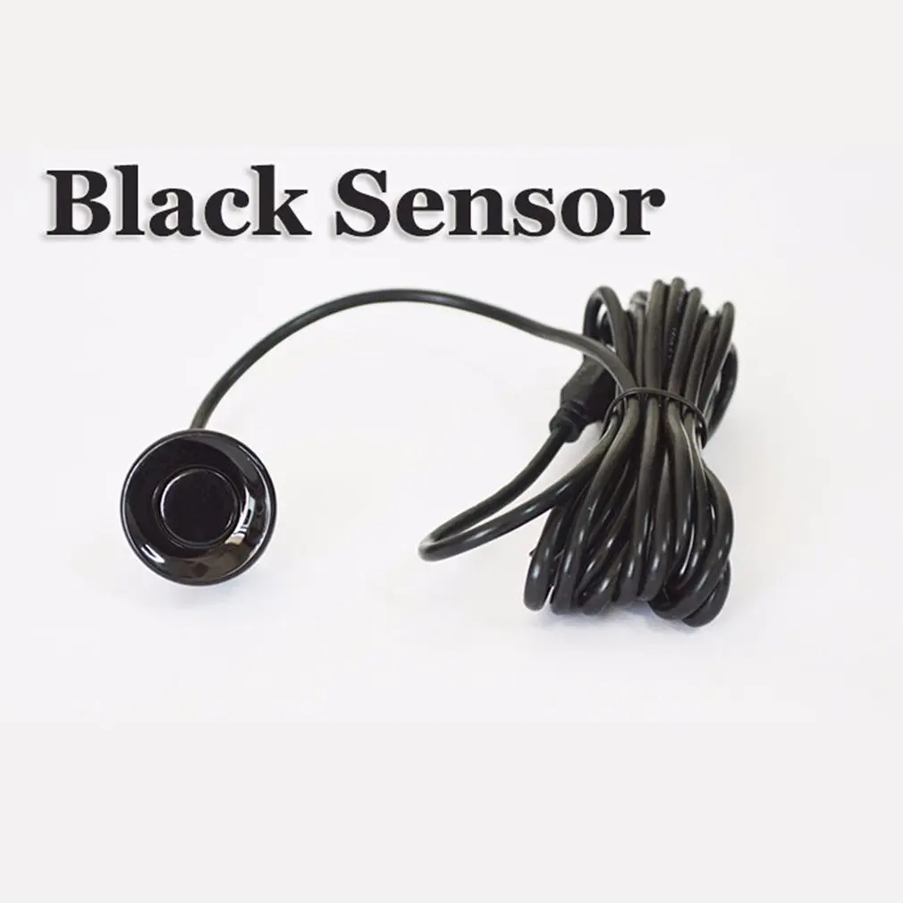 Hot 22mm Car Parking Home Sensor Kit Reversing Radar Ultrasonic System Monitor Kit Black Silver Color Monitors Reverse System