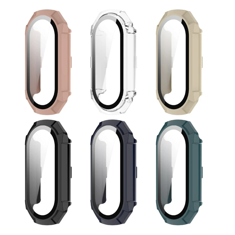 Screen Protector Case Cover for Xiaomi Mi Band 8 Protective Sleeve Scratchresist Shock Frame Full Edge Coverage Bumper Shell