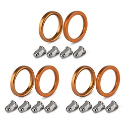 Exhaust Muffler Pipe Gasket Nut For Honda XR XL 200R 250R Nighthawk Rebel 250 Goldwing 1500 Interceptor 500 700 750 Magna