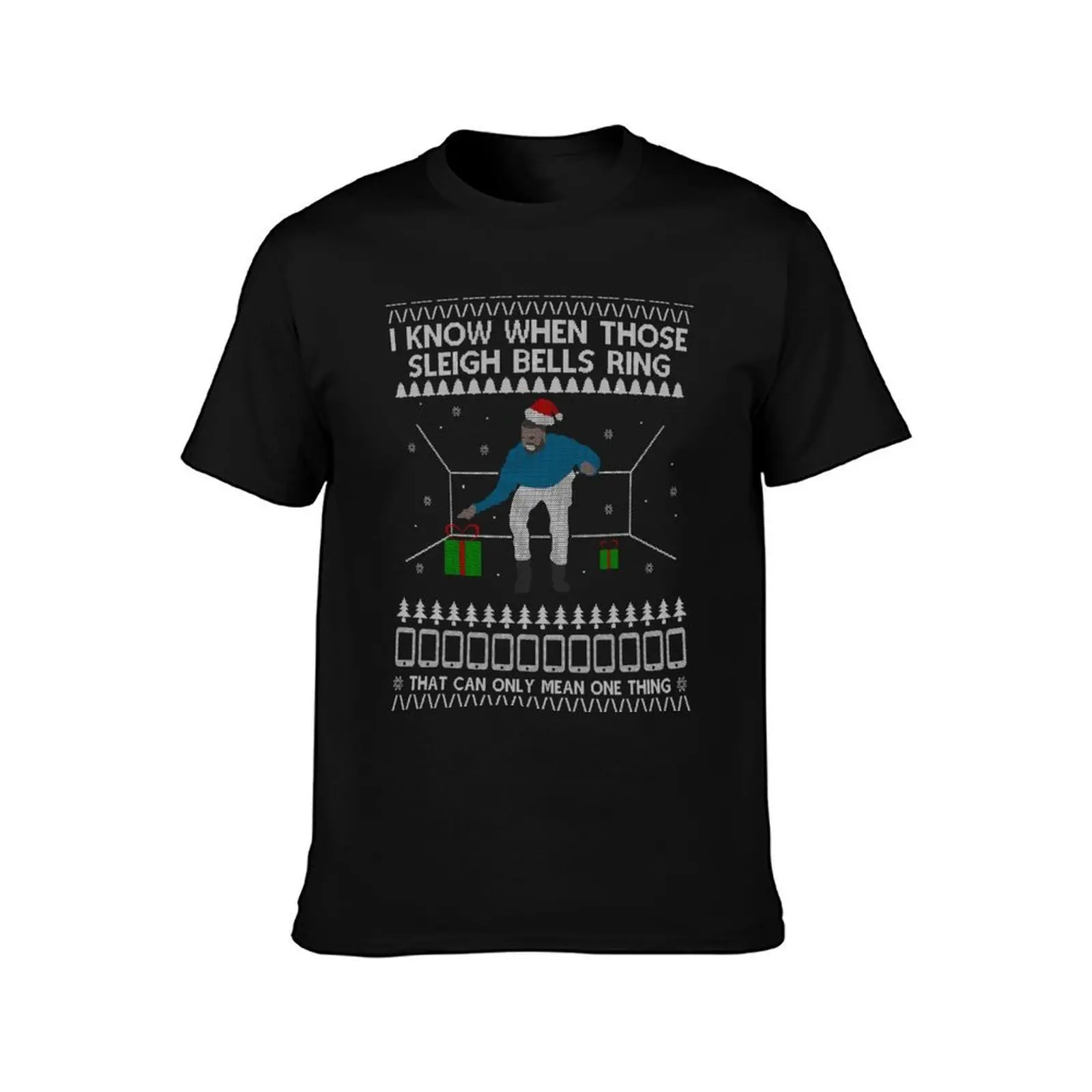 Drake - Hotline Bling - Sleigh Bells Ring - Christmas T-Shirt Casual All Match Tee Shirt for Men T-Shirt