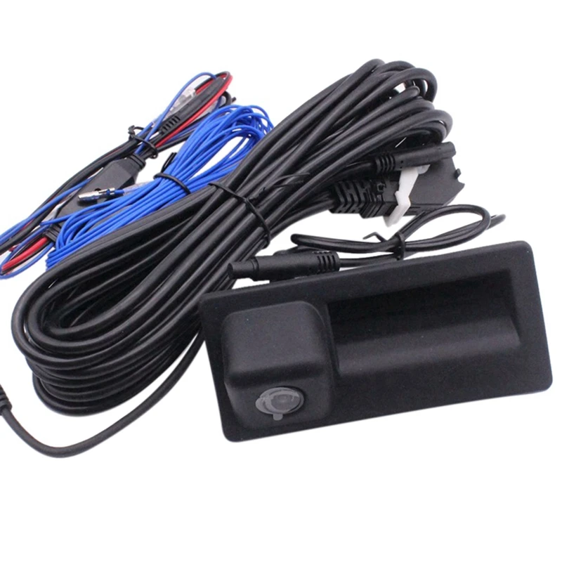 

Car RGB Rearview Camera With Trunk Switch Cable For Tiguan Passat B7 Jetta MK5 5 MK6 VI Tiguan RNS510 RNS315 RCD510