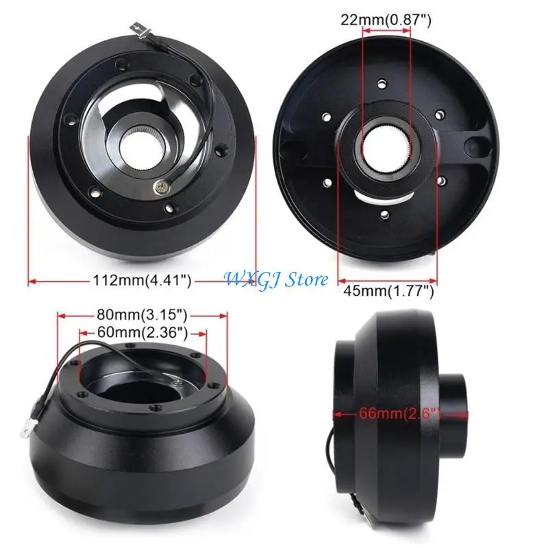 37JE Aluminium Teadering Wheel محول محول محول سريع الإصدار المحول لـ
