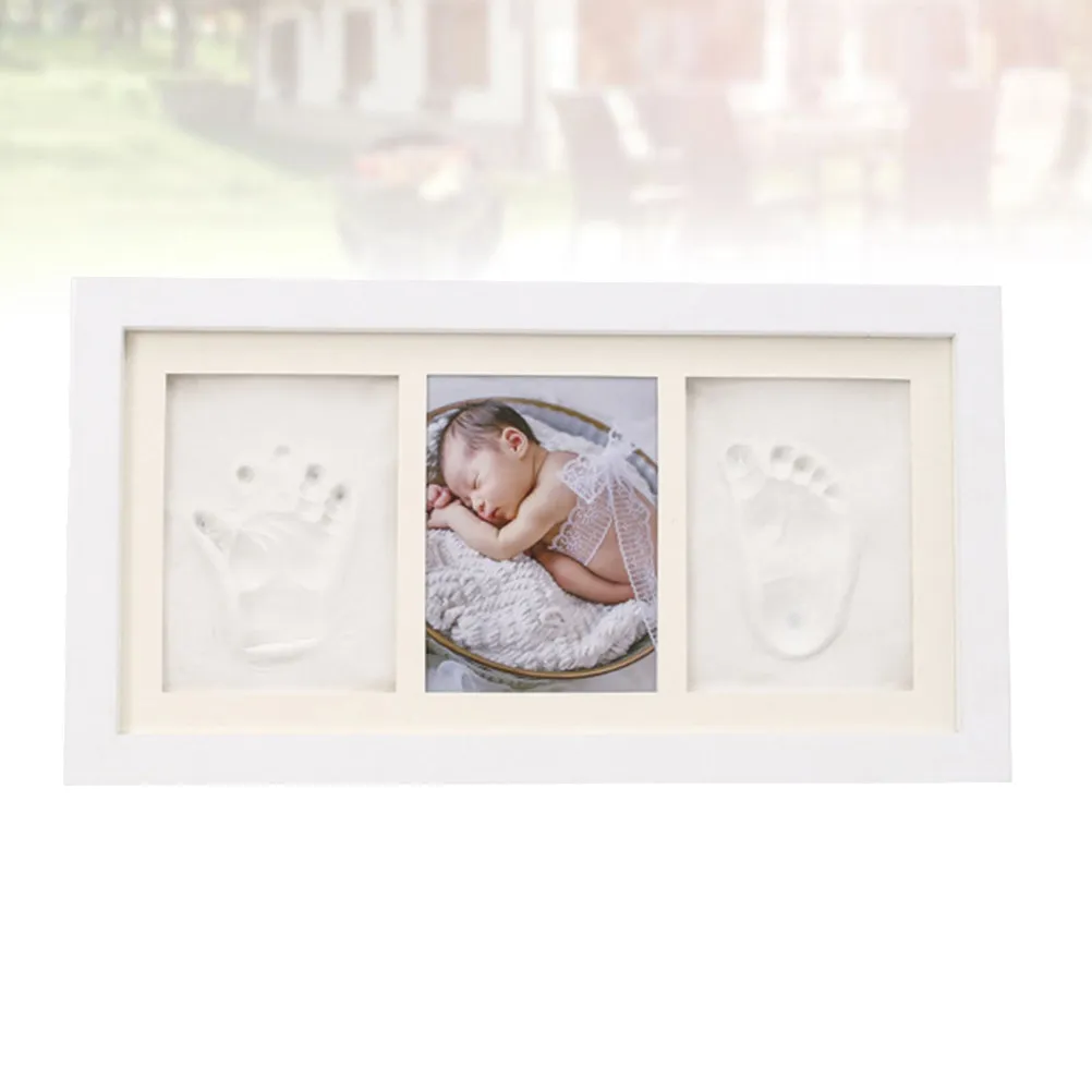 cornice-portafoto-per-impronte-di-mani-e-piedi-di-bambini-portafoto-creativo-in-legno-premium-tampone-per-inchiostro-bianco-incluso-decorazione-per-soggiorno-e-camera-da-letto