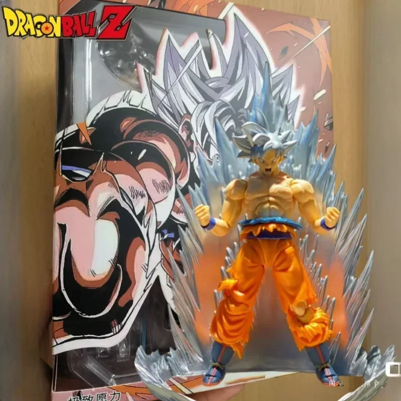 

Genuine Dragon Ball Z Shf Ultra Instinct Black Hole Anime Action Figures Toys Acme Power Models Desktop Decoration Model Toys