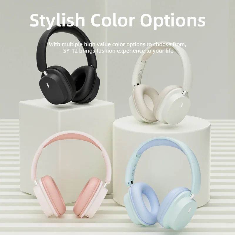 

ChengTuo SY-T2 Headphone Noise Reduction Microphone Wireless and Wired Earphone Bluetooth5.3 Headphones Ultra Long Endurance