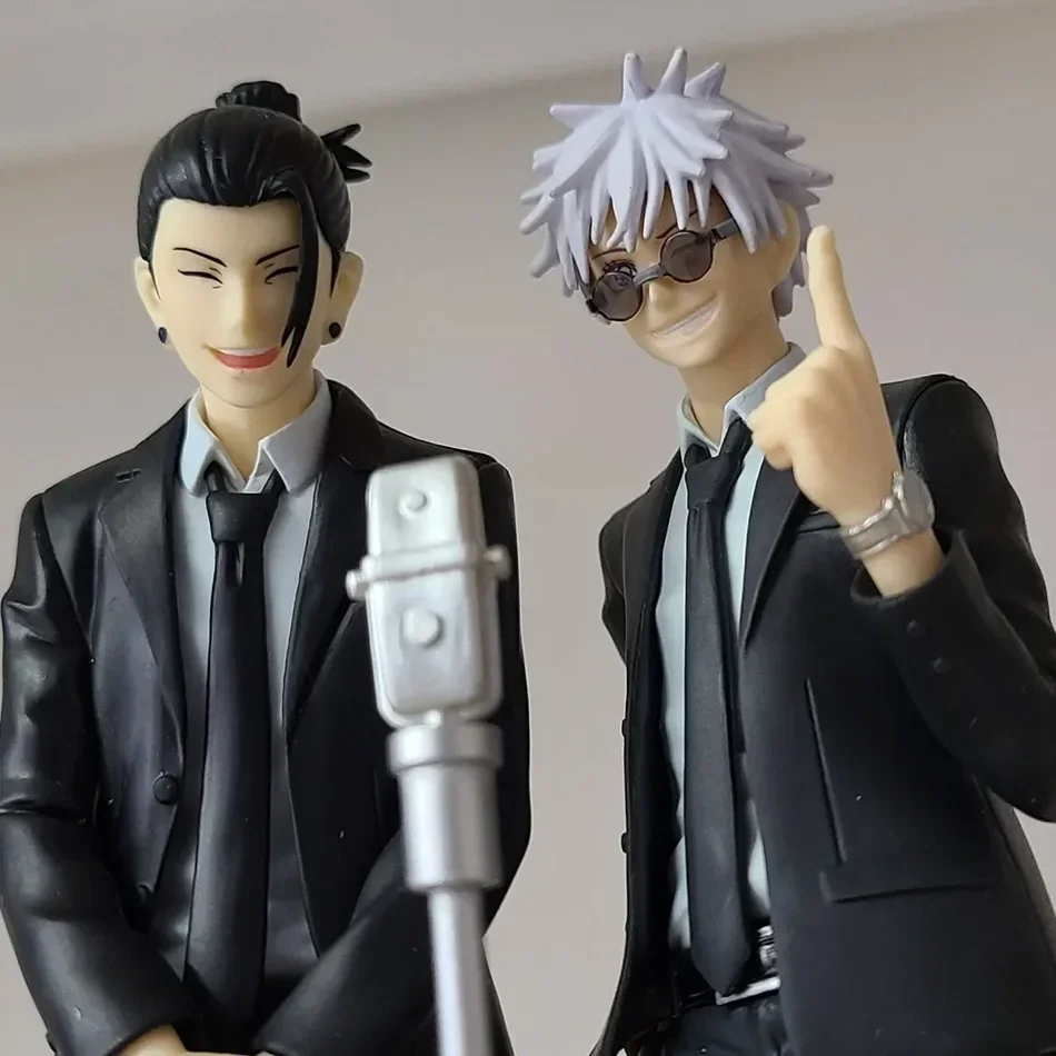 Anime-Figur Geto Suguru Gojo Satoru Actionfigur Geto Suguru Gojo Satoru Figurine Puppe PVC-Modell Sammlerstück Statue Geschenk