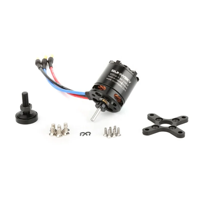 SunnySky X2216 880KV-2400KV Outrunner Brushless Motor Components for RC Fixed-wing Aircraft