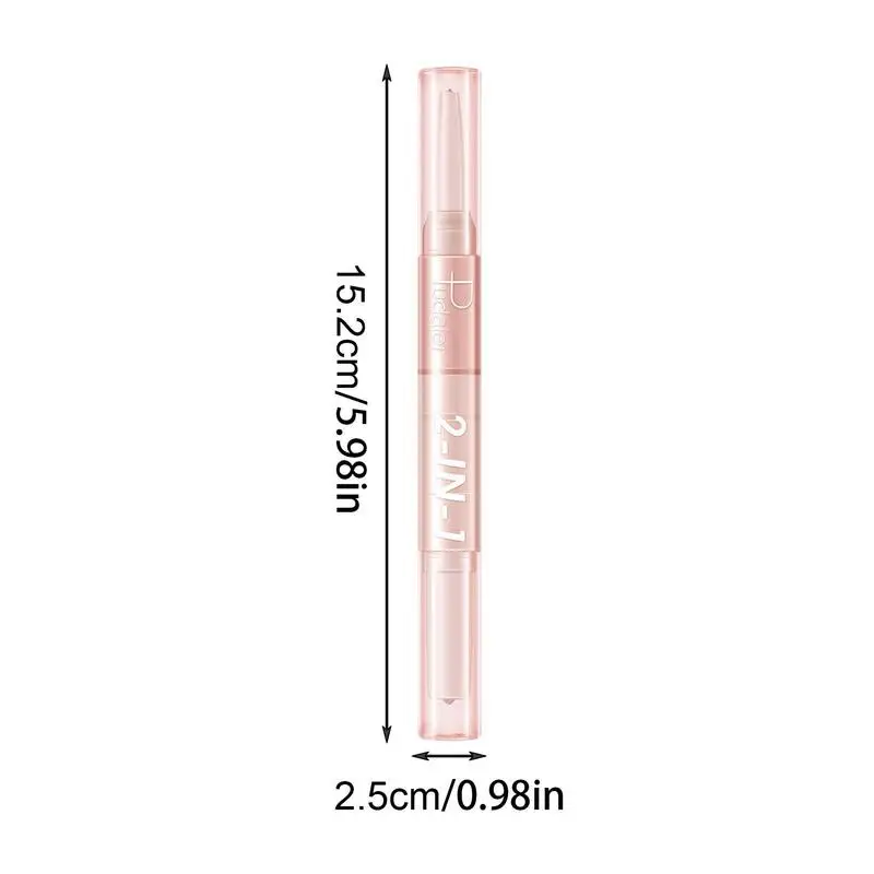 Lip Liner Pencil Double Head Waterproof Lip Pencil Long-lasting Face Makeup With Creamy Texture To Define Shape And Fill Your