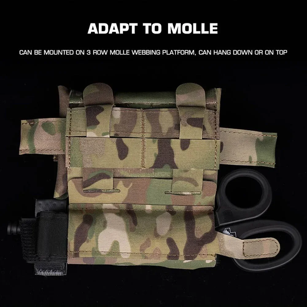 Soporte táctico MOLLE para torniquete elástico – Acceso rápido - imagen 5