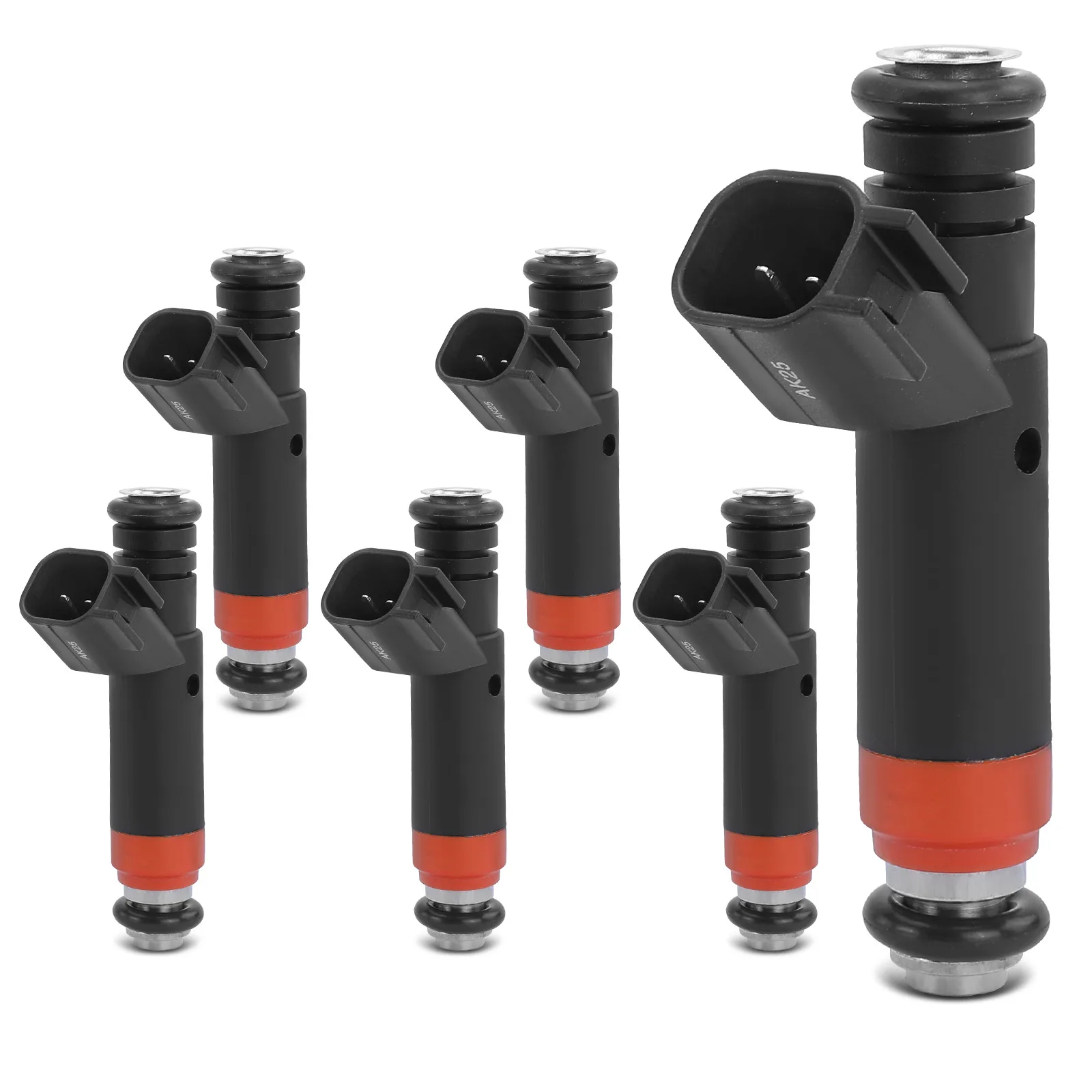 A-Premium 6Pcs Fuel Injector for Ford F-150 1999-2003 F-150 Heritage 2004 E-150 E-250 2003 E-150 Econoline 1999-2002
