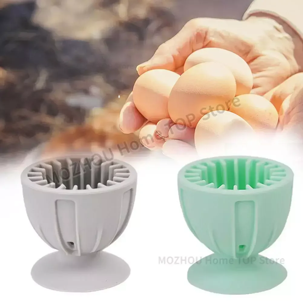 New Egg Washer Machine Tool Egg Brush Silicone Flexible Cleaning Scrubber Brush Cleaner Poultry Tool Farm Brush Egg thermomix