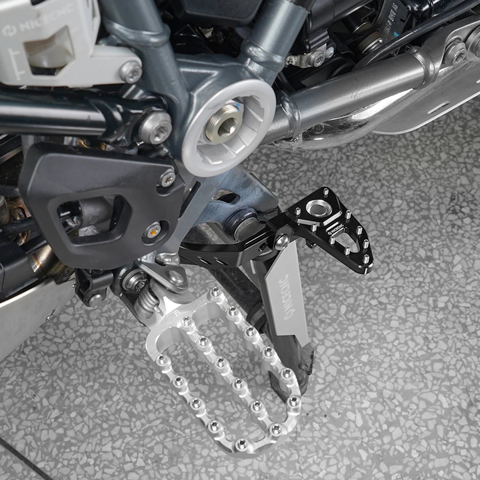 Für BMW R1250 GS / R1200 GS Bremspedalhebel Schalthebel Fußrasten für BMW R 1250GS 2019-2023 2022 R 1200GS 2013-2018 – Detail 9