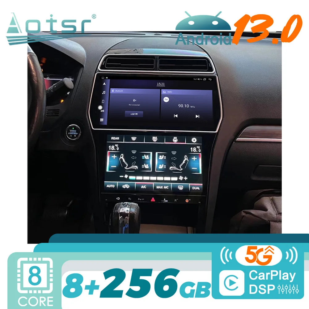 

Автомагнитола для Ford Explorer 2013-2019, Android, 2Din, Авторадио, стерео, мультимедийный видеоплеер, экран головного устройства, GPS-навигация