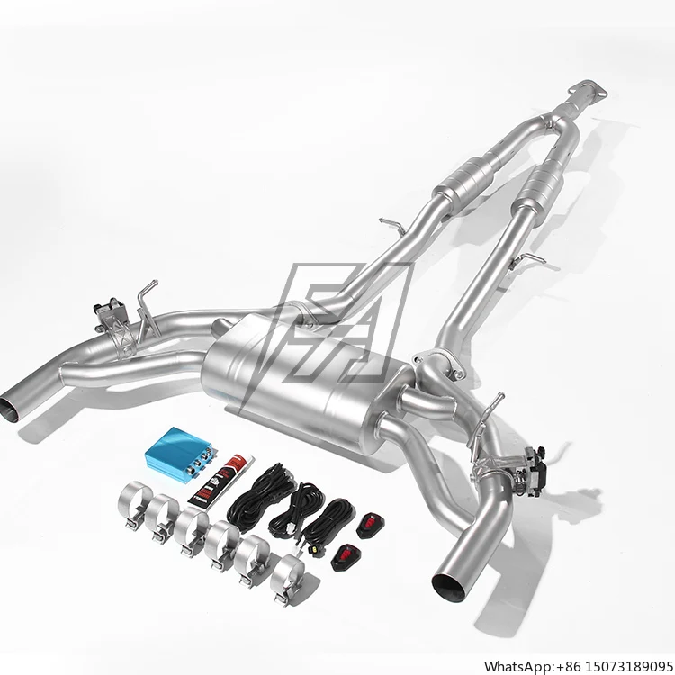 

For Q70 Exhaust System Middle Tail High Performance Cat Back Exhaust Pipe Electric Valve Mthereof