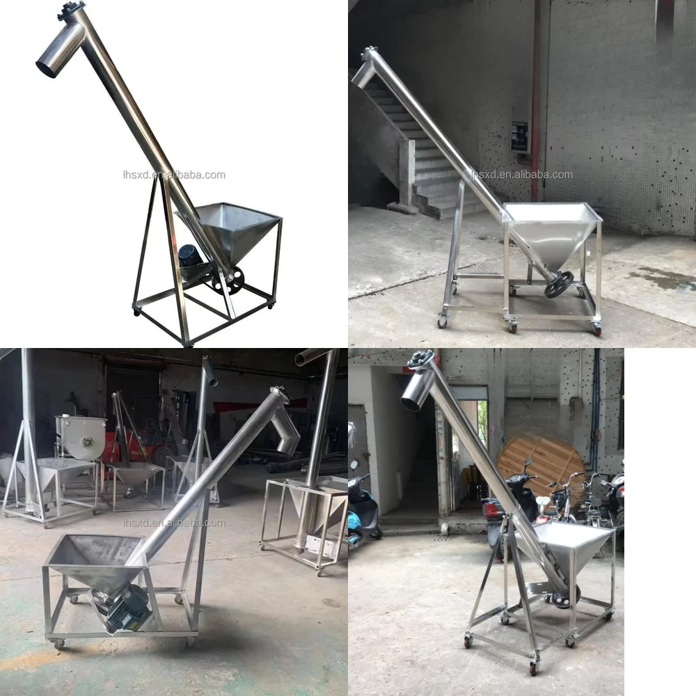 

Automatic Screw Granule Powder Feeder for Stainless Steel Screw Conveyor Feeding Machine for Industrial Powder Handling