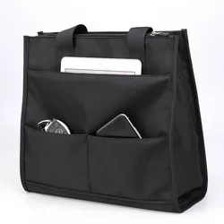 Men's Bag 2023 New Business Casual Men's Handheld Briefcase Business Travel Computer Bag