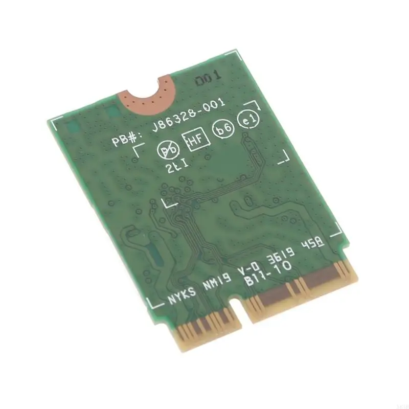 N84B AX201NGW NGFF UNTUK M.2 Untuk Kunci E WIFI WIFI 6 Kartu Jaringan 2.4 802.11ac Axe-Compatible 5.0 Band WiFi yang dengan