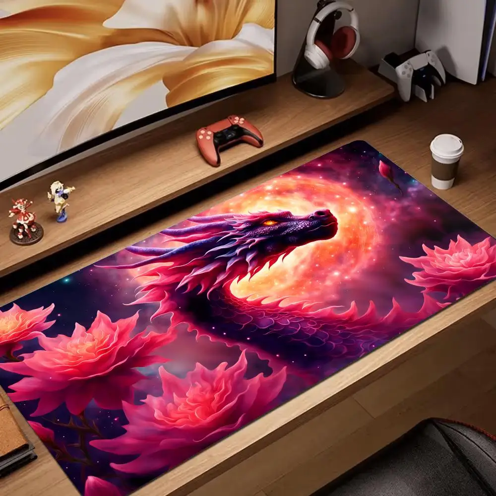 

Artistic Fantasy Dragon playmat Mouse Pad rubber anti-slip Desk Mat gamer pc accessories Gaming mat keypad expansion mousepad
