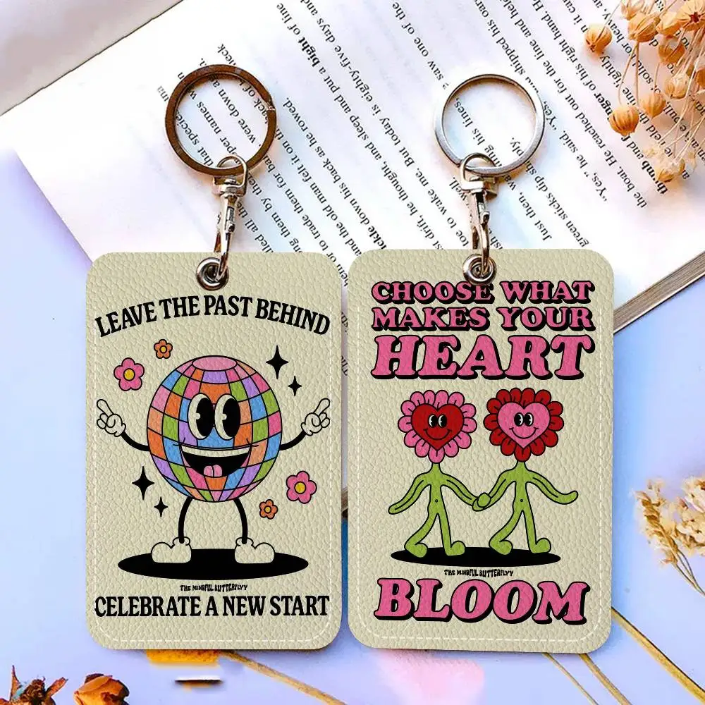 

Кухонный персонаж с изображением еды, персонализированный держатель для карт, подходит для держателя, чехол для карт на дверь для девочек, женский держатель для бейджа, брелок