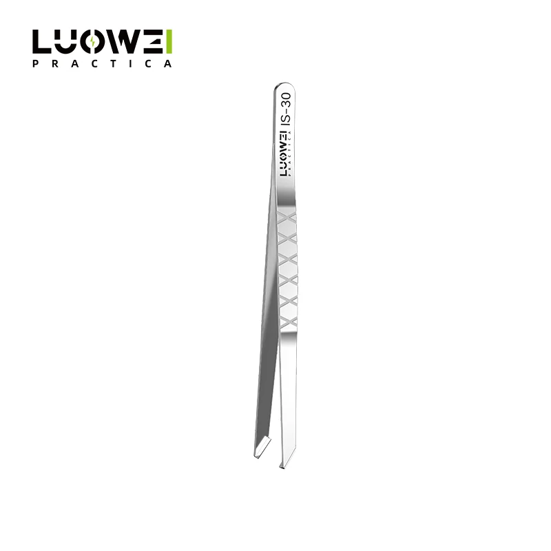 

LUOWEI IS-30 Motherboard Layered Tweezers For Mobile Phone Repair Tools Motherboard Repair Chip Tin Tweezers