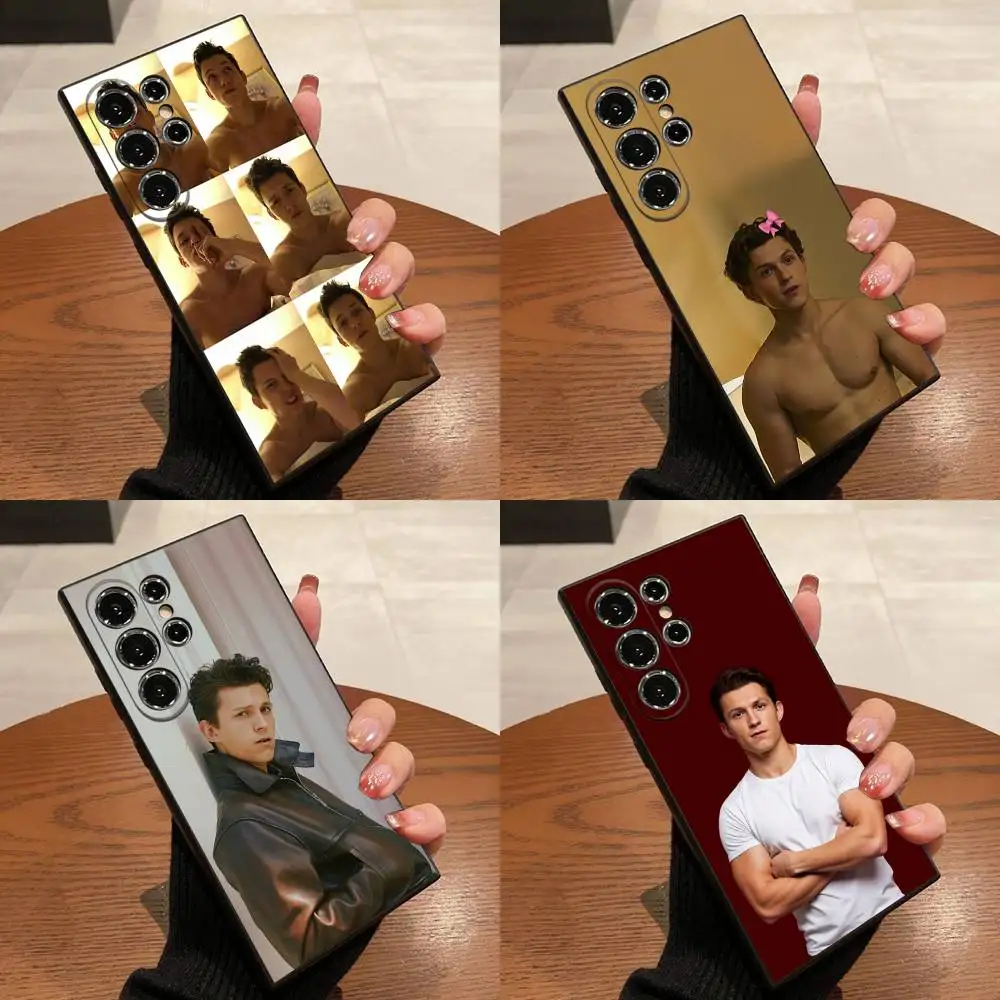 

T-Tom Actor Holland Phone Case For Samsung S25,S24,S21,S22,S23,S30,Ultra,S20,Plus,Fe,Lite,5G Black Cover