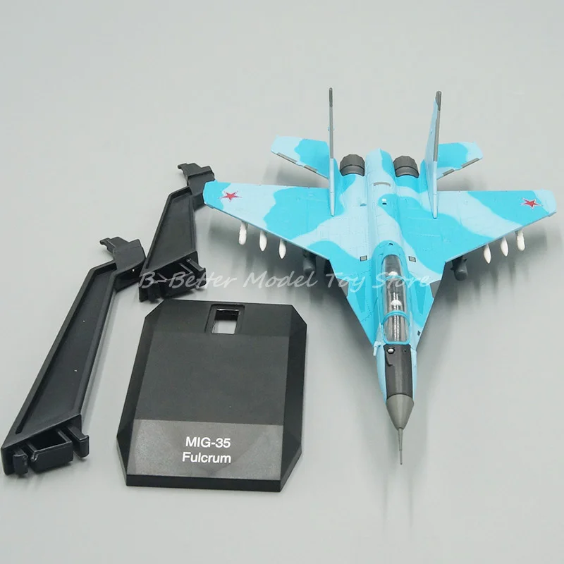 1:100ダイキャスト軍事モデルのおもちゃmig 35ジェット戦闘機レプリカコレクター版