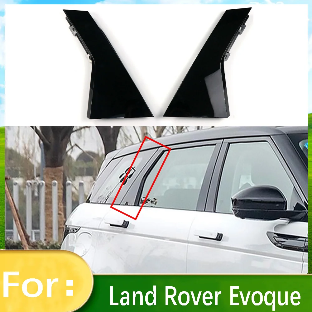 Car Window C Pillar Decorative Board Pillar Trim Cover For Land Rover Range Rover Evoque 2020 2021 2022 LR114197-B LR114198-B