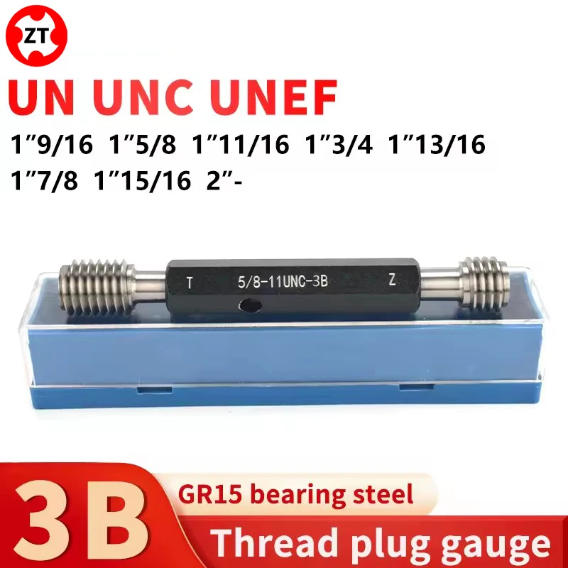 

1 шт. 3B 1''9/16 1''5/8 1''11/16 1''3/4 1''13/16 1''7/8 1''15/16 2''-UN/UNC/UNEF Американский стандартный манометр с мелкой резьбой