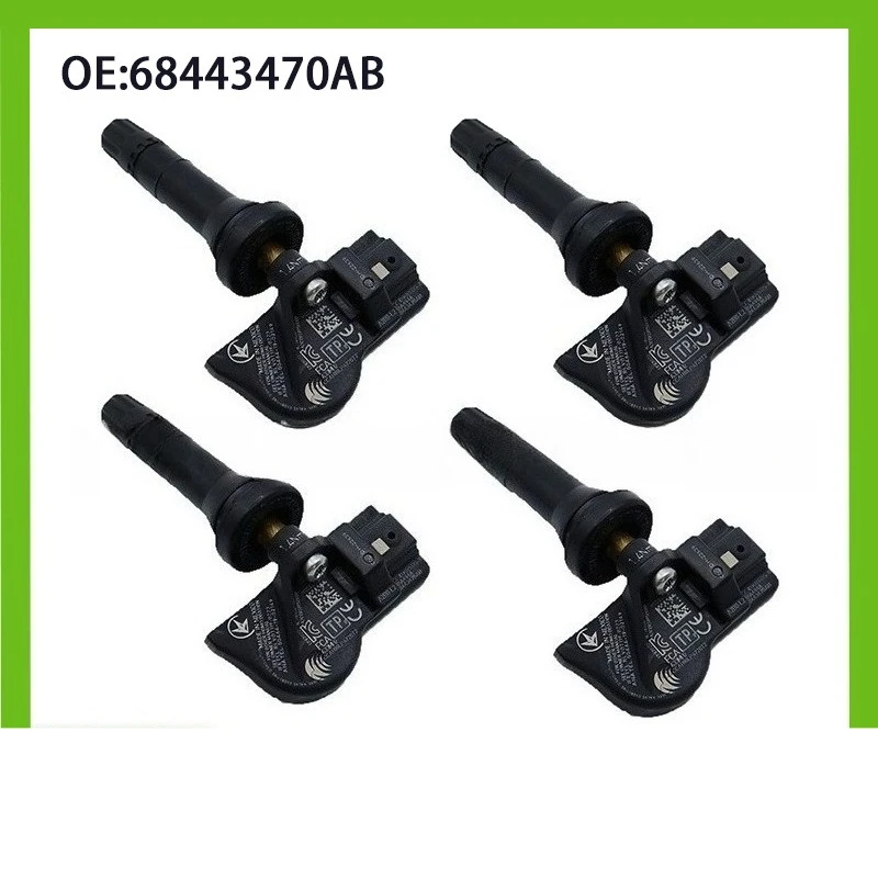 

68443470AB 1/4pcs TPMS Tire Pressure Monitor Sensor For Dodre Hornet