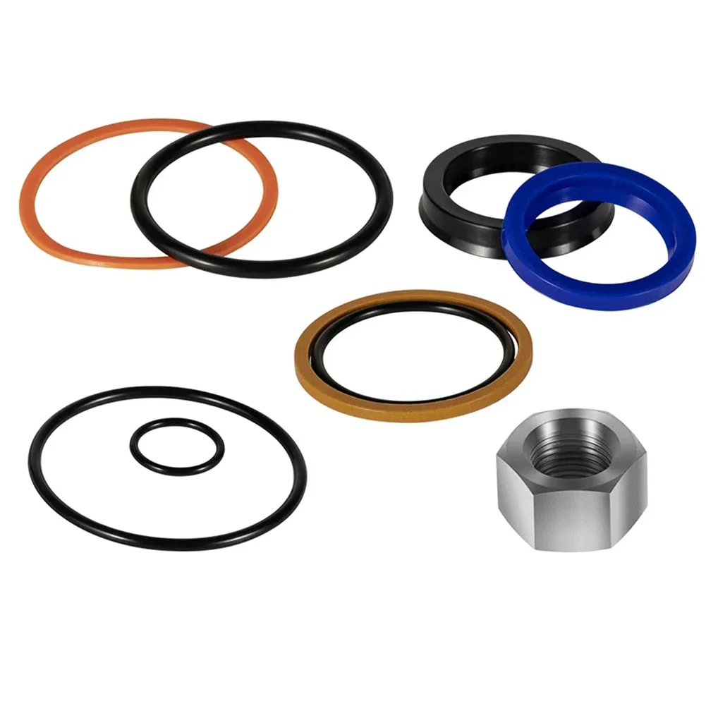 Seal Kit for Bobcat 444 500 642 643 Hydraulic Cylinder Part Numbers 6803329 7137769 for Leak Prevention and Stability