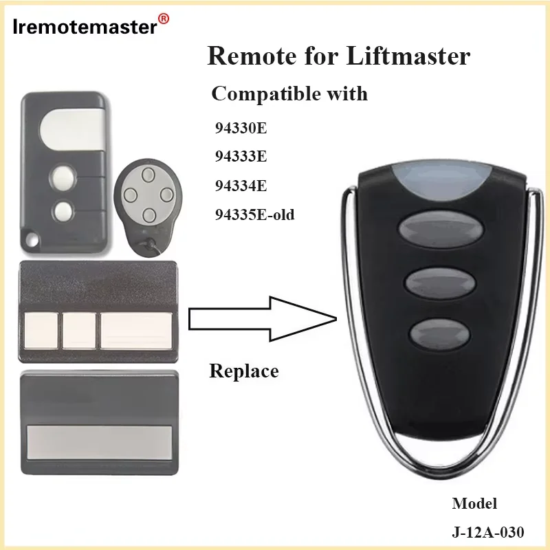 Mando a distancia para puerta de garaje Liftmaster 94335E, 433,92 MHz, rodante