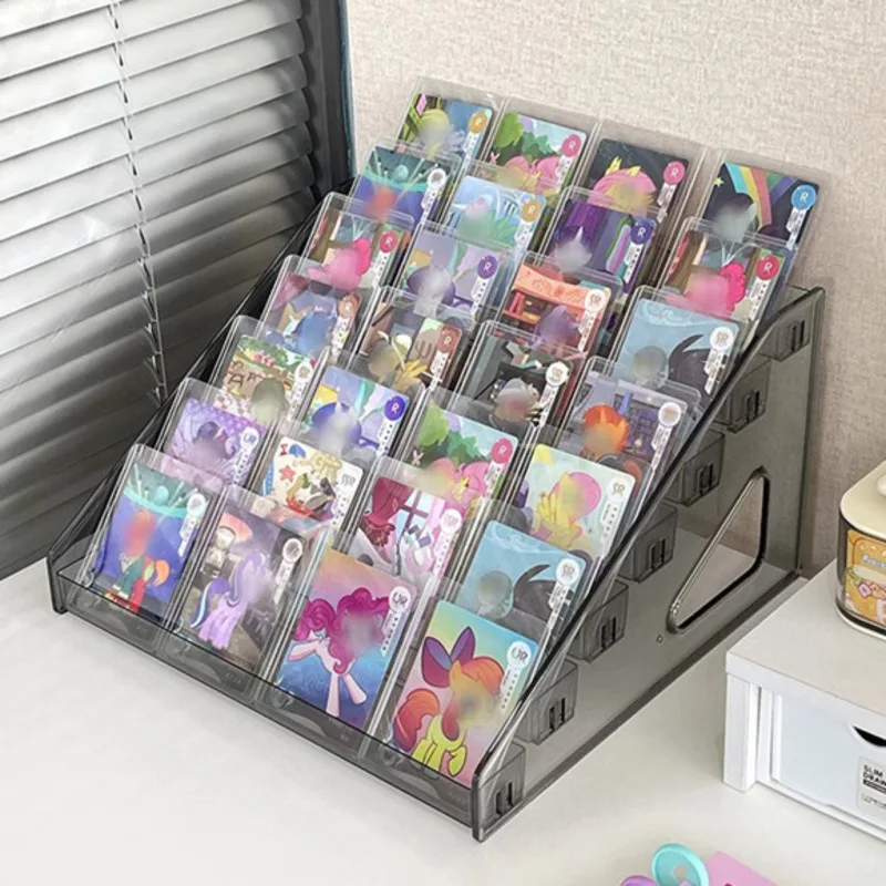 

Eye Shadow through the Gray Box Shelf Shelf makeup ladder lipstick cosmetics dresser shelf Stepped Design Premium Material grey