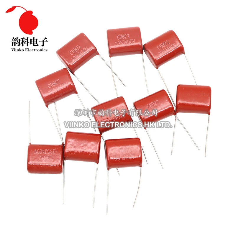 10pcs 400V 224 474 334 394 474 564 684 754 824 103 223 333 473 683 104 154 105 125 205 155 175 185 400V CBB Capacitor 0.1UF 1UF