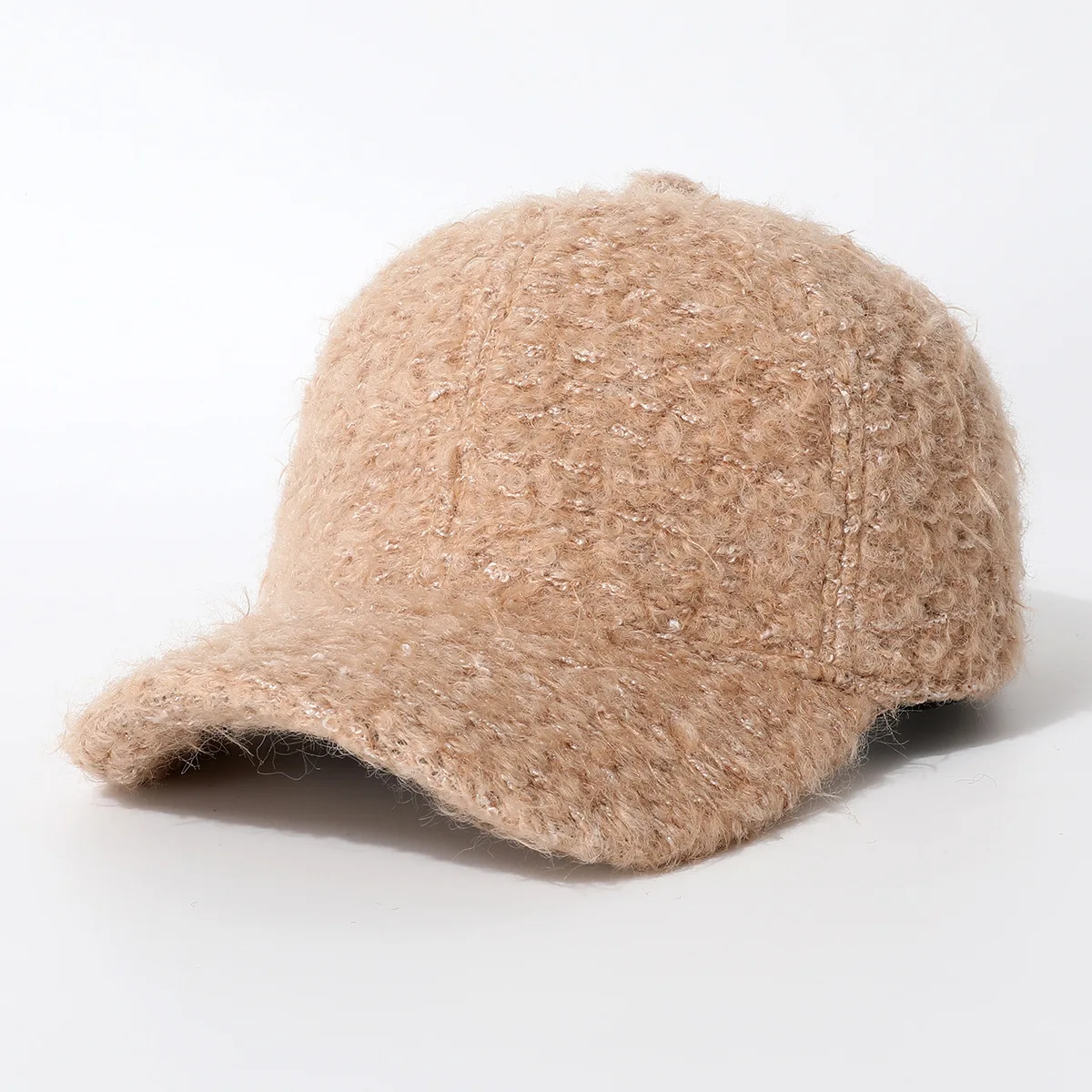 

Trendy Faux Fur Snapback Hat For Winter 2025 - Unisex Adjustable Baseball Cap With Cozy Lining, Outdoor & Streetwear Style
